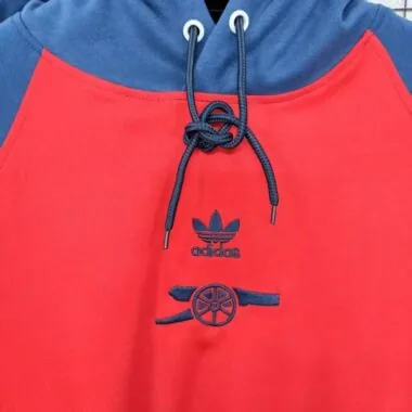 25-26 Arsenal red and blue hoodie