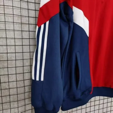 25-26 Arsenal red and blue hoodie