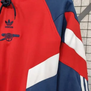 25-26 Arsenal red and blue hoodie