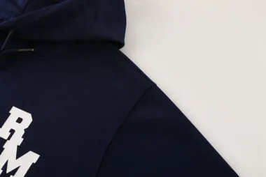 25-26 Real Madrid dark blue hoodie suit