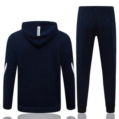 Arsenal 2025/26 Dark Blue Hoodie Suit (S-2XL)