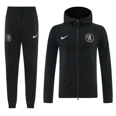 Chelsea 2025/26 Black Hoodie Suit (S-2XL)