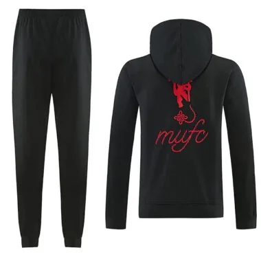 Manchester United 2026/27 Black hoodie suit