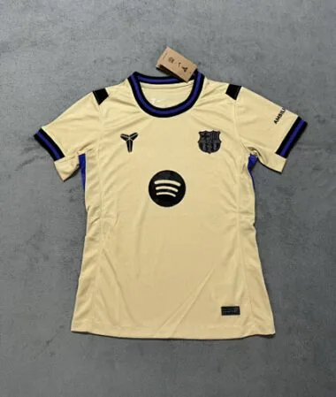 25-26 Barcelona away beige woman jersey