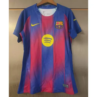 25-26 Camisola de casa do Barcelona para mulher