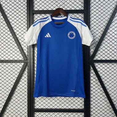 25-26 Cruzeiro Home Woman Jersey S-XXL