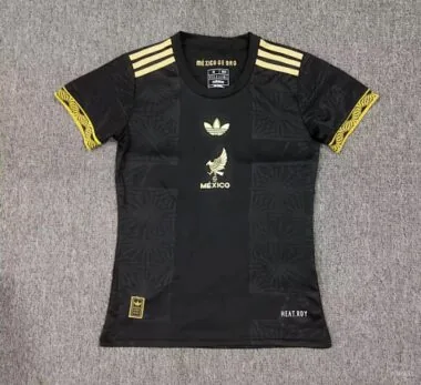 25-26 Mexico black and gold special woman jersey