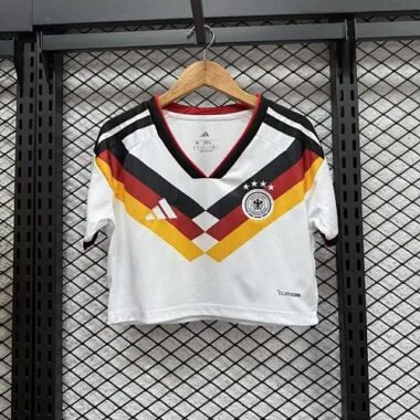 Duitsland WK 2026 Thuiswedstrijd Crop Top, maten S-XL