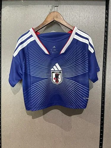 Japan 2026 World Cup Home Crop Top size S-XL
