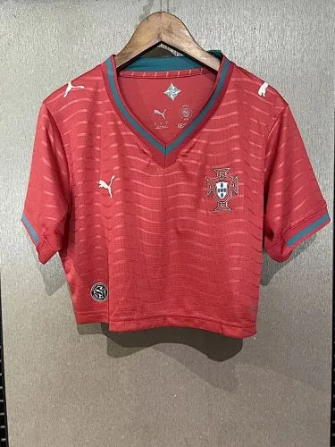 Portugal 2026 World Cup Home Crop Top size S-XL