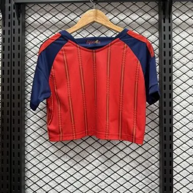Spain 2026 World Cup Home Crop Top (S-XL)
