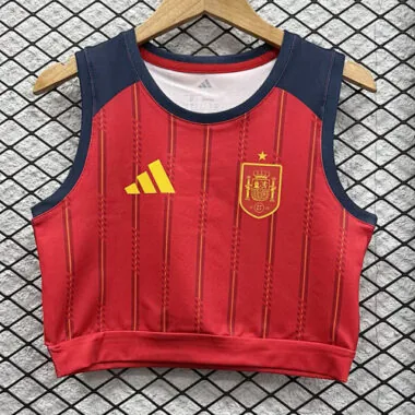 Spain 2026 World Cup Home Girl#039;s Vest size S-XL