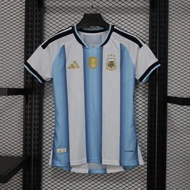 Vrouwenvoetbalshirt Argentinië WK 2026, thuisuitvoering, maat S-2XL