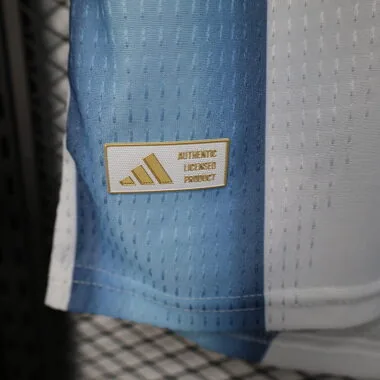 Womens Argentina 2026 World Cup Home Player Version Jersey (S-2XL)