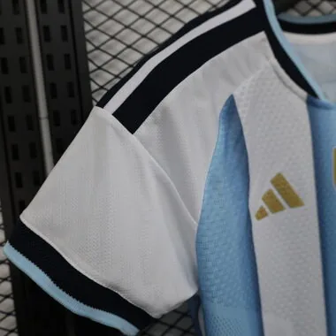 Womens Argentina 2026 World Cup Home Player Version Jersey (S-2XL)