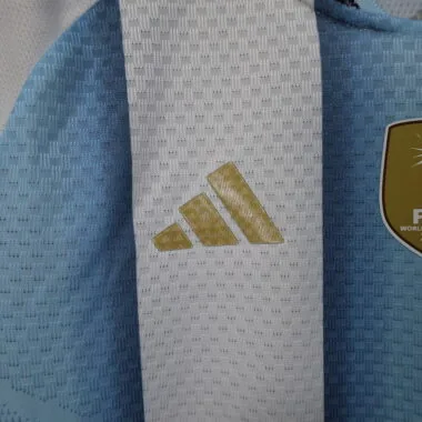 Womens Argentina 2026 World Cup Home Player Version Jersey (S-2XL)