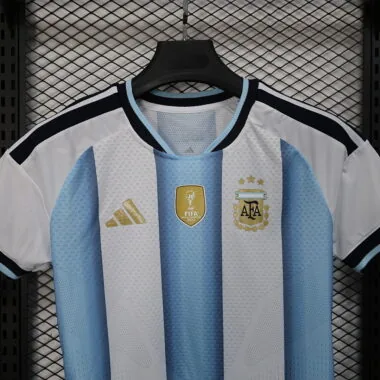Womens Argentina 2026 World Cup Home Player Version Jersey (S-2XL)