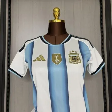 Maglia da casa della Nazionale femminile argentina per i Mondiali 2026 (taglie S-2XL)