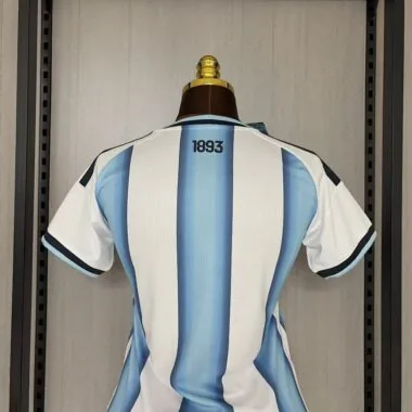 Maglia da casa della Nazionale femminile argentina per i Mondiali 2026 (taglie S-2XL)