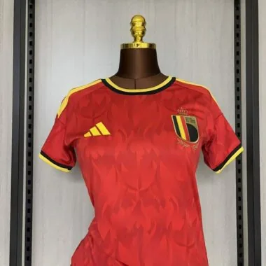 Womens Belgium 2025-26 Home Jersey (S-2XL)