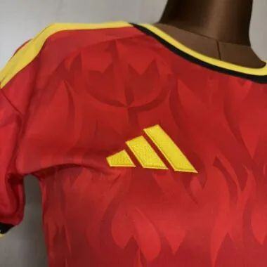 Womens Belgium 2025-26 Home Jersey (S-2XL)