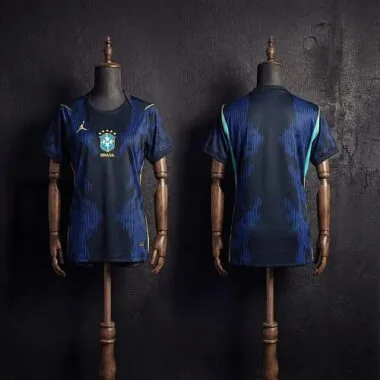 Damesvoetbalshirt voor het WK 2026 in Brazilië (uittenue), maten S-2XL