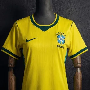 Womens Brazil 2026 World Cup Home Jersey (S-2XL)