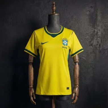 Womens Brazil 2026 World Cup Home Jersey (S-2XL)
