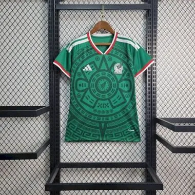 Woman Mexico 2025-26 Home soccer jersey size S-2XL