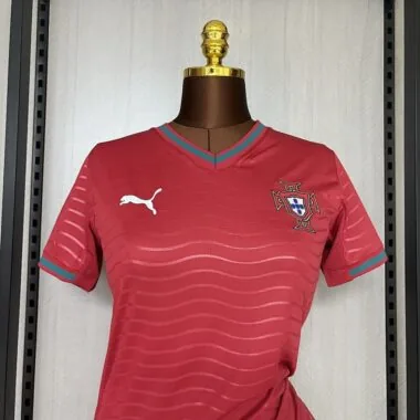 Womens Portugal 2026 World Cup Home Jersey (S-2XL)