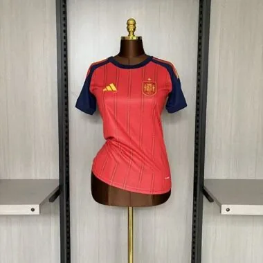 Woman Spain 2026 World Cup Home soccer jersey size S-2XL