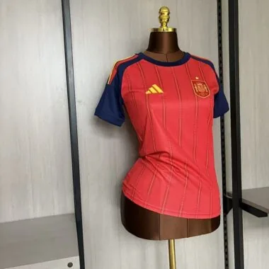 Womens Spain 2026 World Cup Home Jersey (S-2XL)