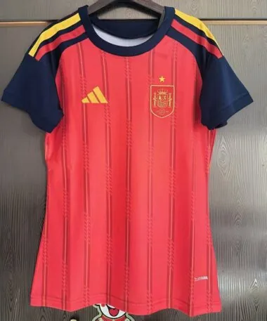 Womens Spain 2026 World Cup Home Jersey (S-2XL)