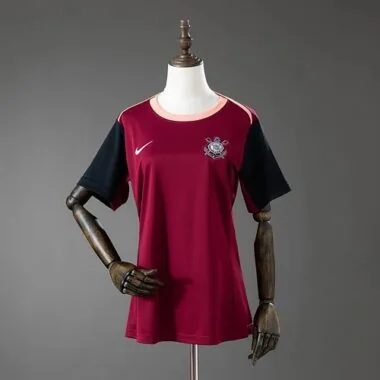 Women#039;s 2026/27 Corinthians Traing Red Jersey S-XXL
