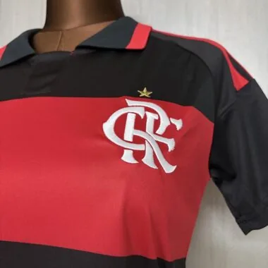 Women#039;s Crop Top 2025/26 Flamengo Home Jersey S-2XL