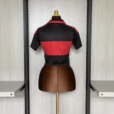 Women#039;s Crop Top 2025/26 Flamengo Home Jersey S-2XL