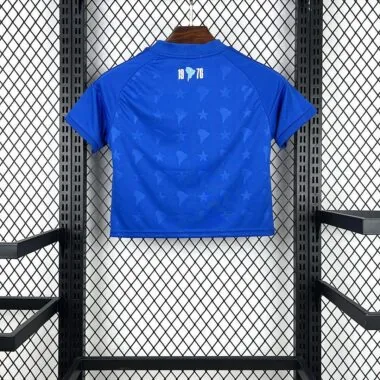 Womens Cruzeiro Crop Top 2026/27 Home Jersey