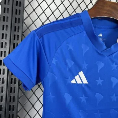 Womens Cruzeiro Crop Top 2026/27 Home Jersey
