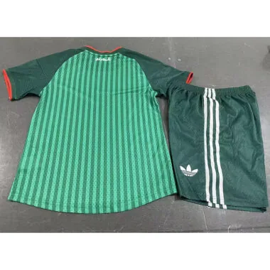 Algeria 2026 Away Green player version kid kit (Size 16-28)