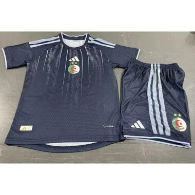 Algeria 2026 Black player version kid kit size 16-28