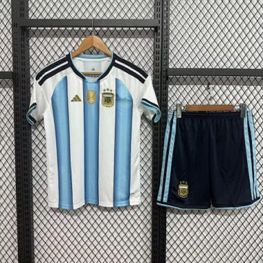 Argentina 2026 World Cup Home Kid kit size 16-28