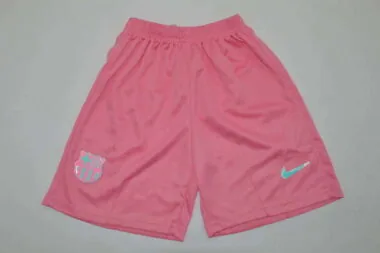 Barcelona 2025/26 Pink And Red KAROL G VERSION kid kit (Size 16-28)