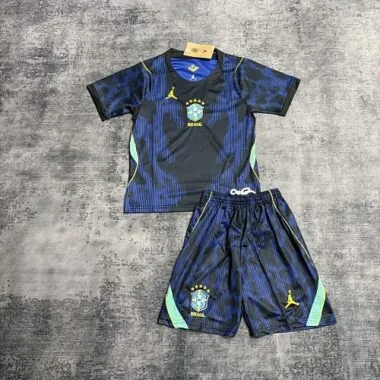 Brazil 2026 World Cup Away Kid kit size 16-28