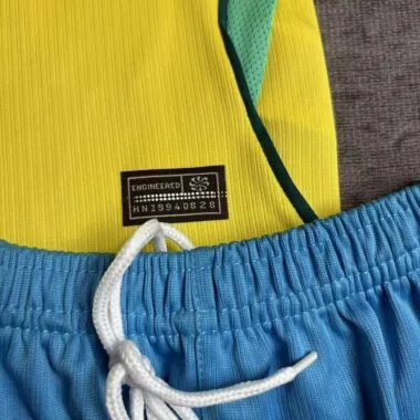 Brazil 2026 World Cup Home Kid kit (Size 16-28)