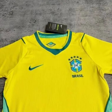 Brazil 2026 World Cup Home Kid kit (Size 16-28)