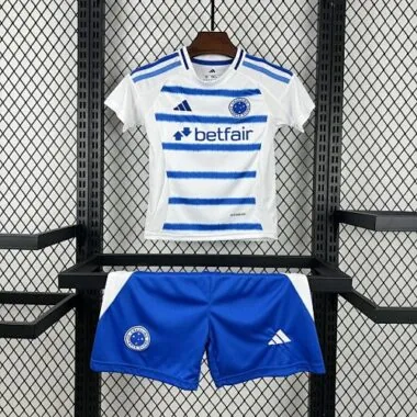 Cruzeiro 2026/27 home kid soccer jersey size 16-28