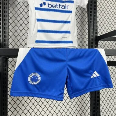 Cruzeiro 2026/27 home kid Jersey (Size 16-28)