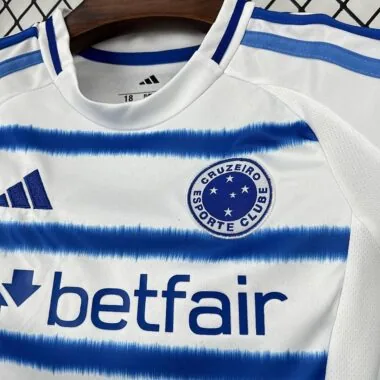 Cruzeiro 2026/27 home kid Jersey (Size 16-28)