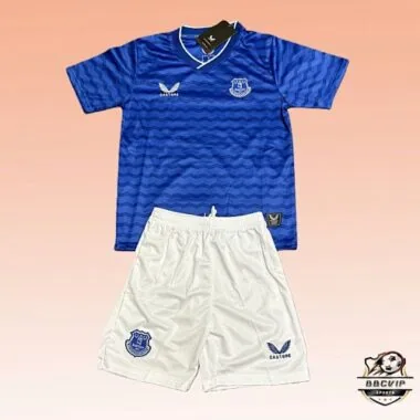 Everton 2025/26 Home Kid Kit size 16-28