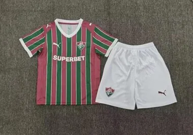 Fluminense 2026/27 home kid Jersey (Size 16-28)